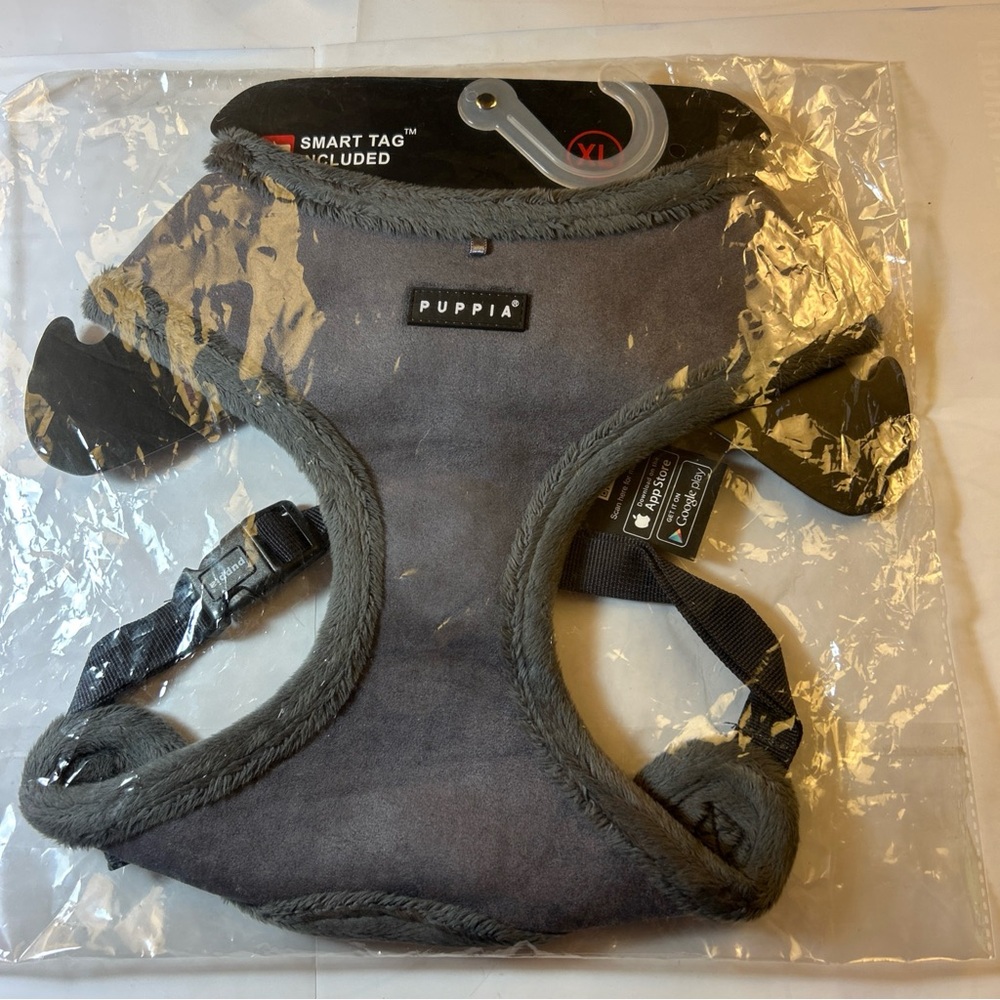 Puppia Terry Dog Harness Over-The-Head Winter Suede Warm Size XL